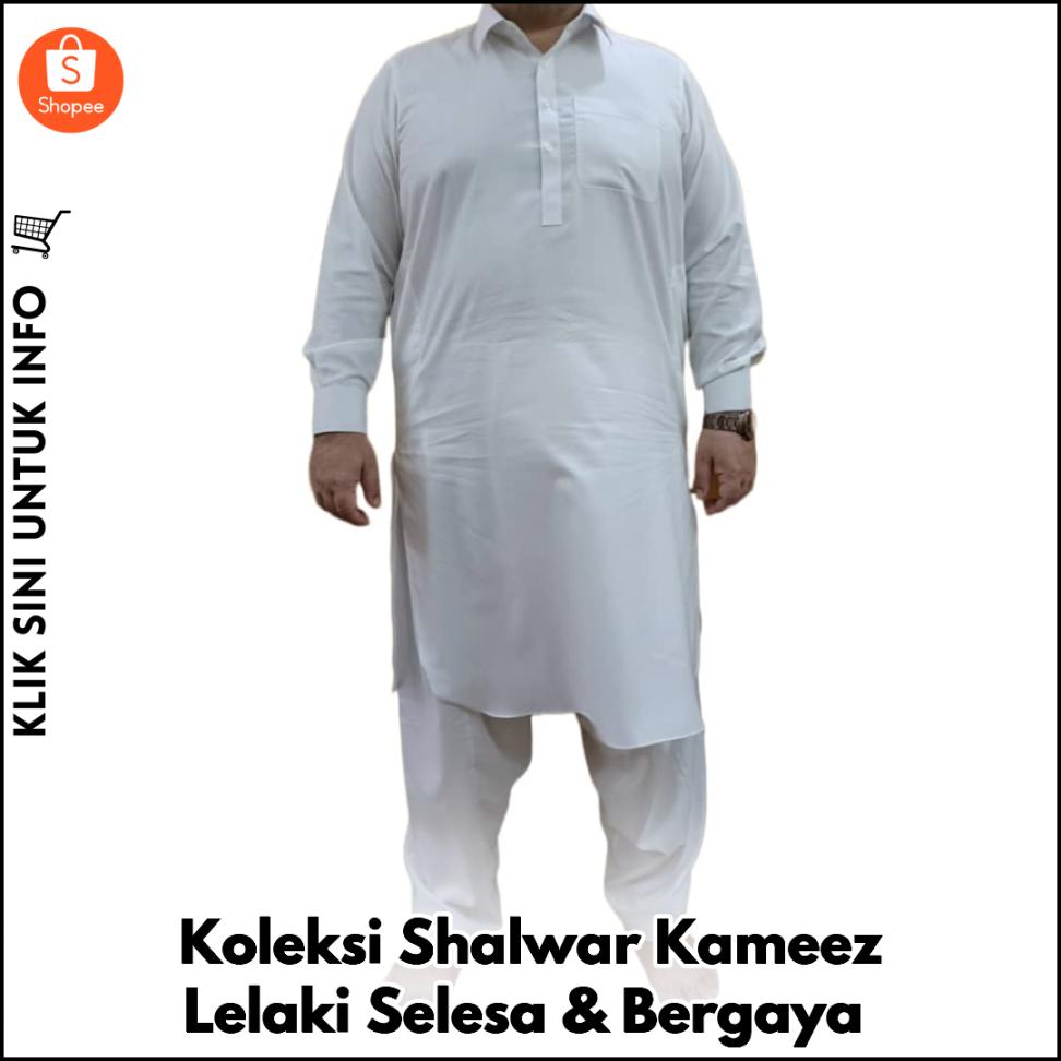 Koleksi Shalwar Kameez Lelaki Selesa & Bergaya