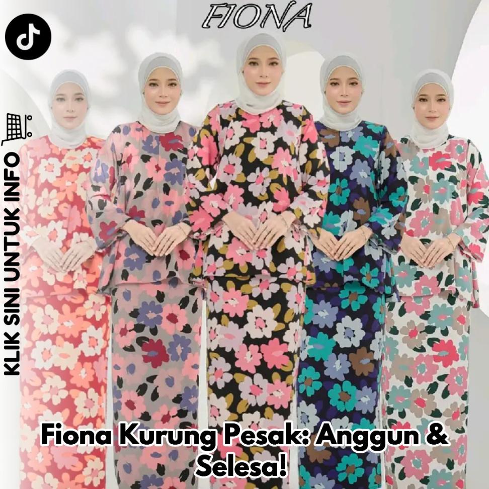 Fiona Kurung Pesak: Anggun & Selesa!