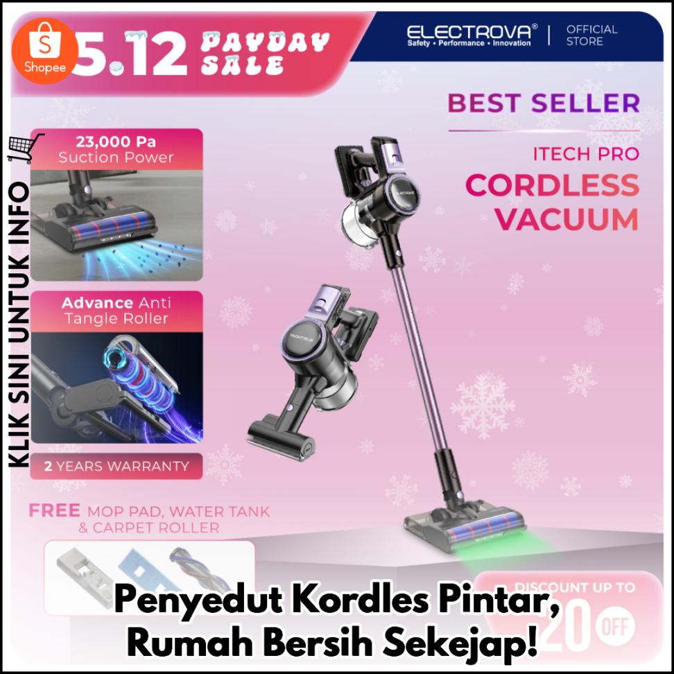 Penyedut Kordles Pintar, Rumah Bersih Sekejap!