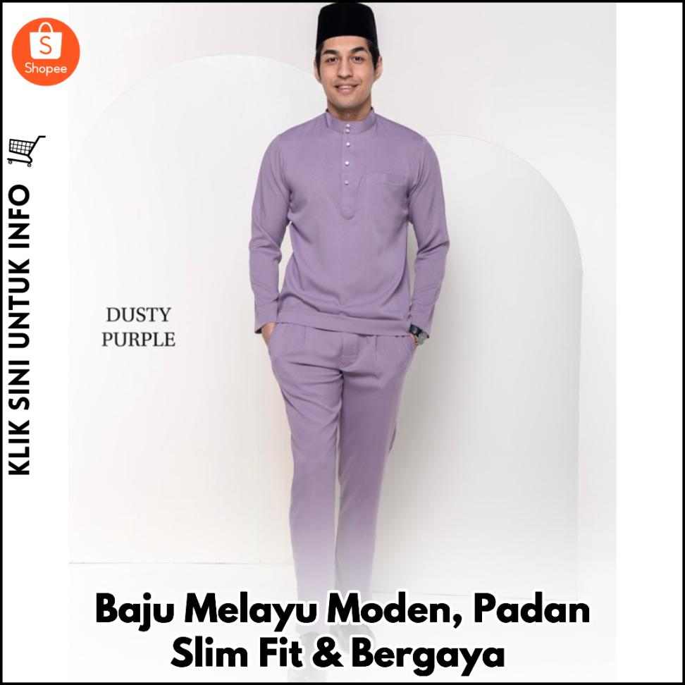 Baju Melayu Moden, Padan Slim Fit & Bergaya