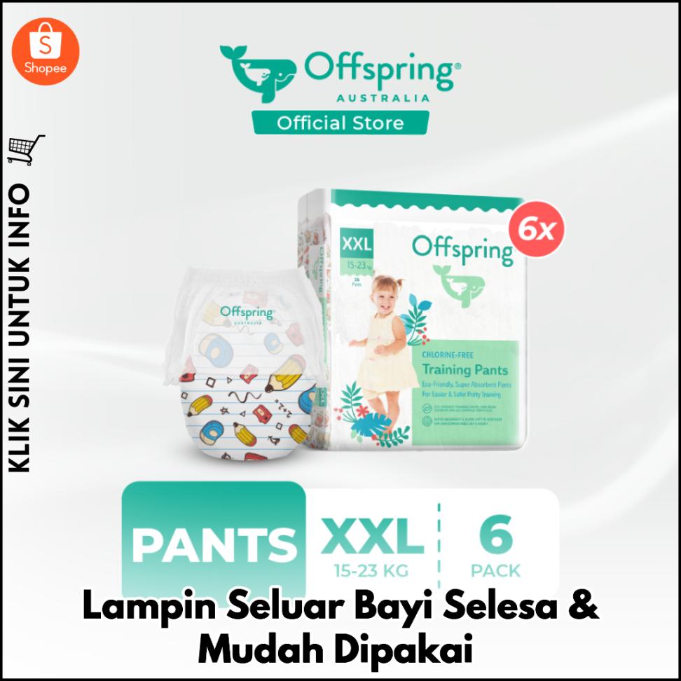 Lampin Seluar Bayi Selesa & Mudah Dipakai