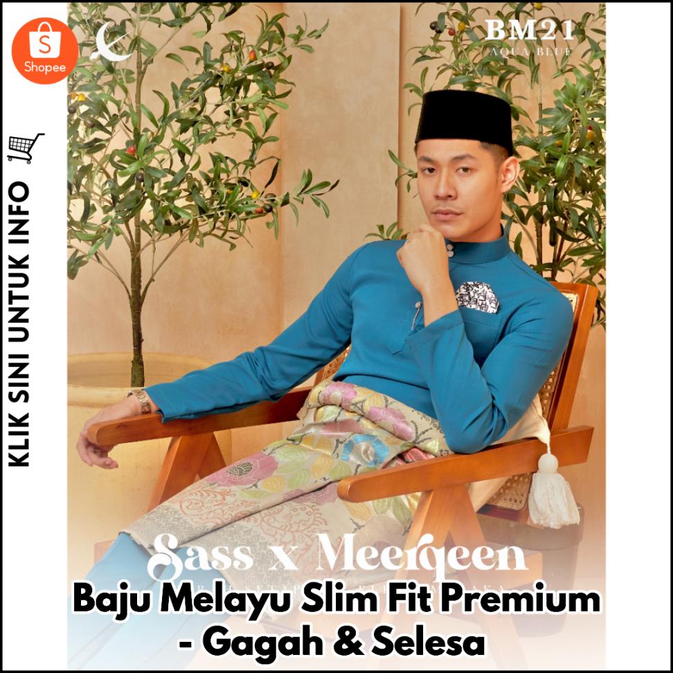 Baju Melayu Slim Fit Premium - Gagah & Selesa