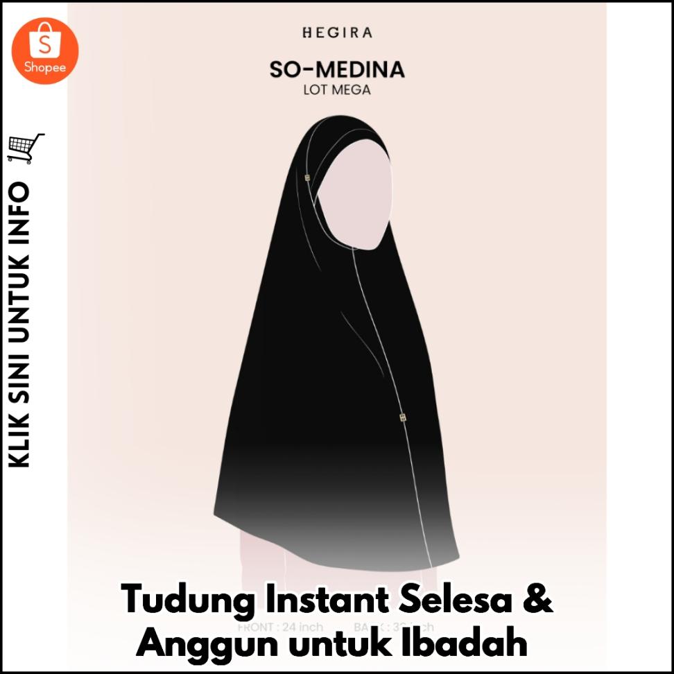 Tudung Instant Selesa & Anggun untuk Ibadah