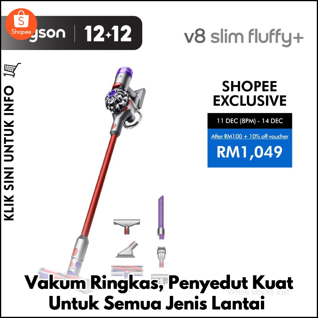 Vakum Ringkas, Penyedut Kuat Untuk Semua Jenis Lantai