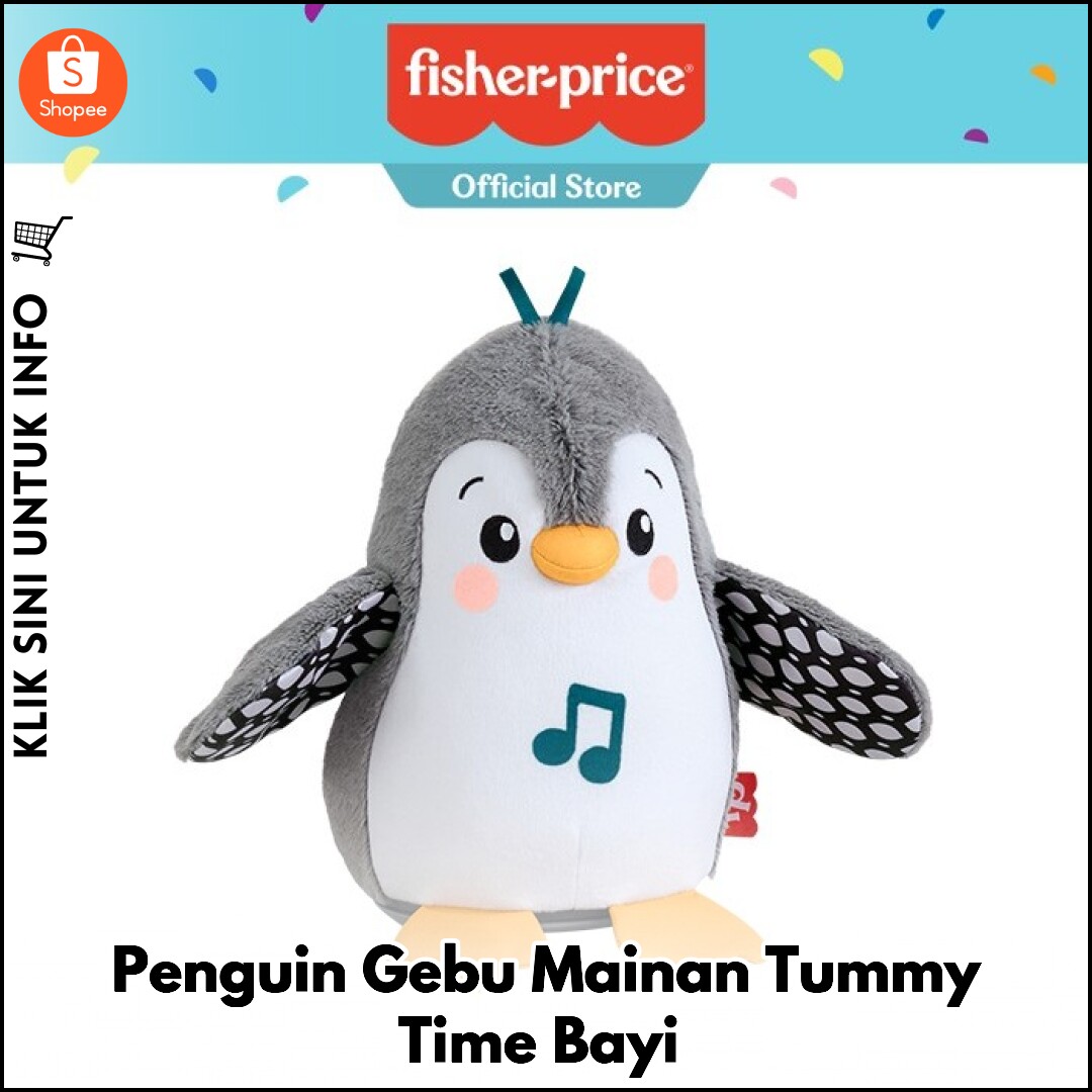 Penguin Gebu Mainan Tummy Time Bayi