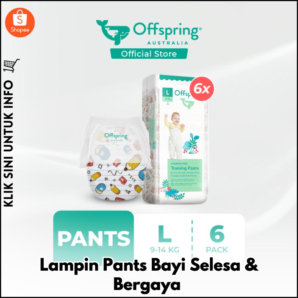 Lampin Pants Bayi Selesa & Bergaya