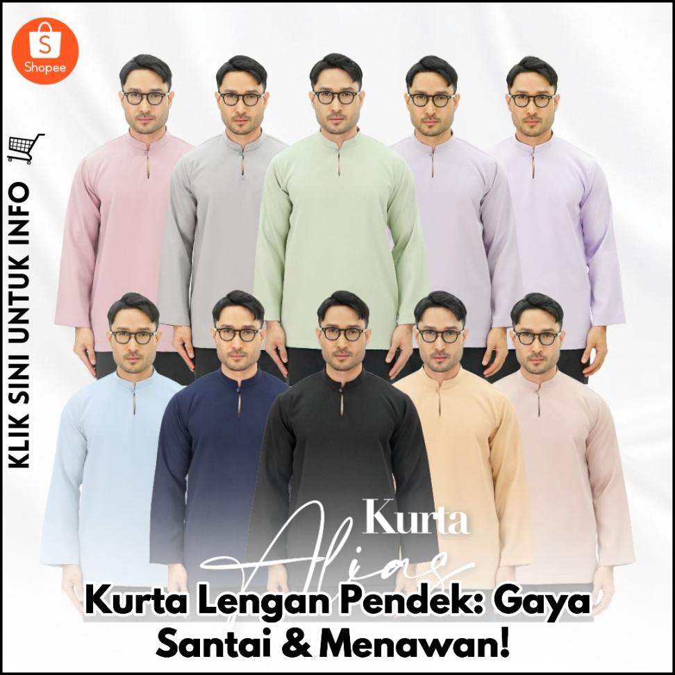 Kurta Lengan Pendek: Gaya Santai & Menawan!