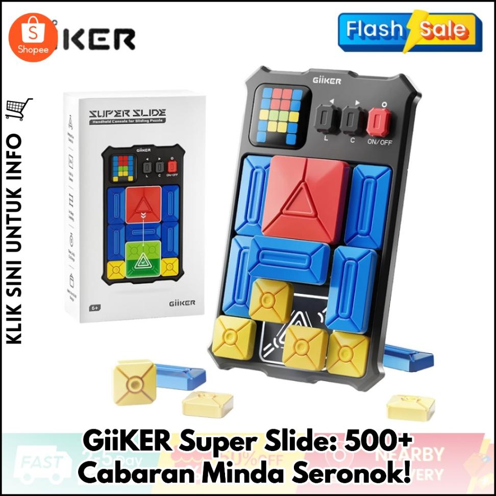 GiiKER Super Slide: 500+ Cabaran Minda Seronok!