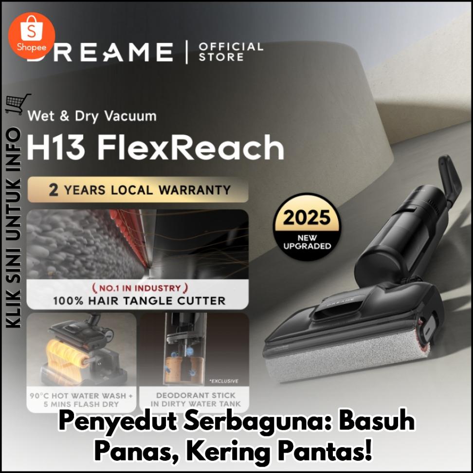 Penyedut Serbaguna: Basuh Panas, Kering Pantas!