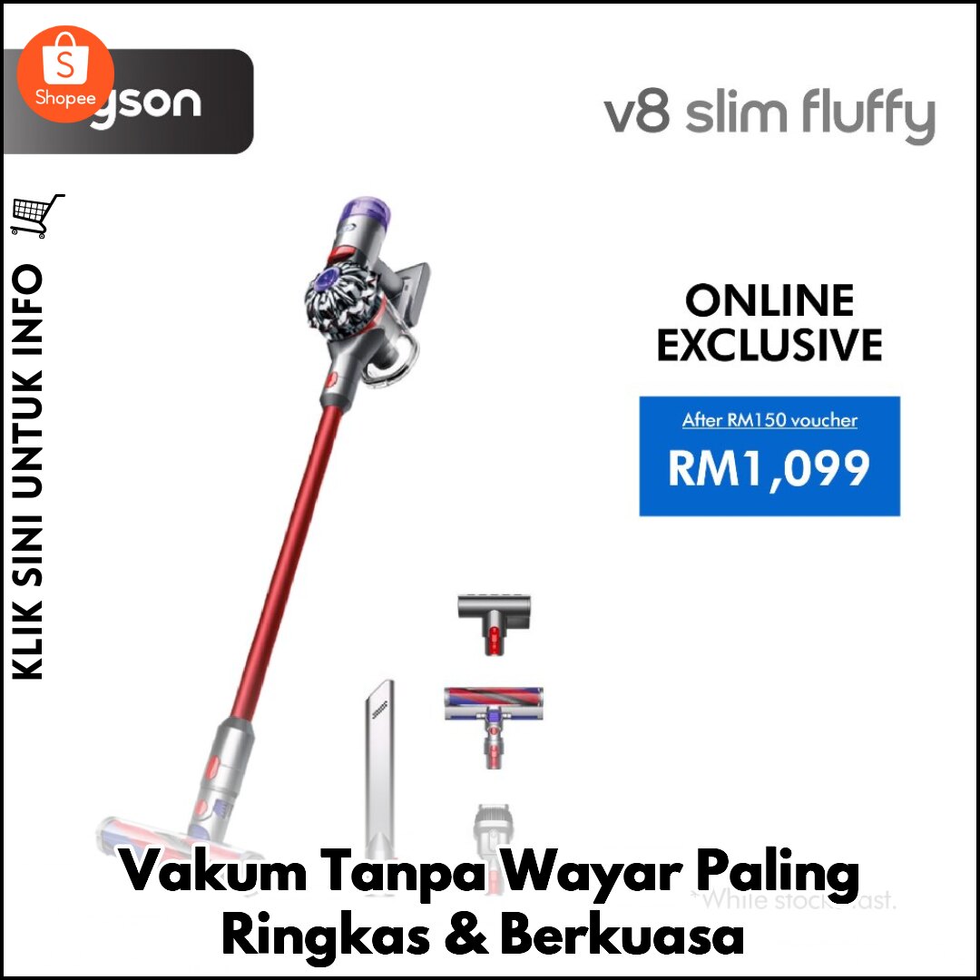 Vakum Tanpa Wayar Paling Ringkas & Berkuasa