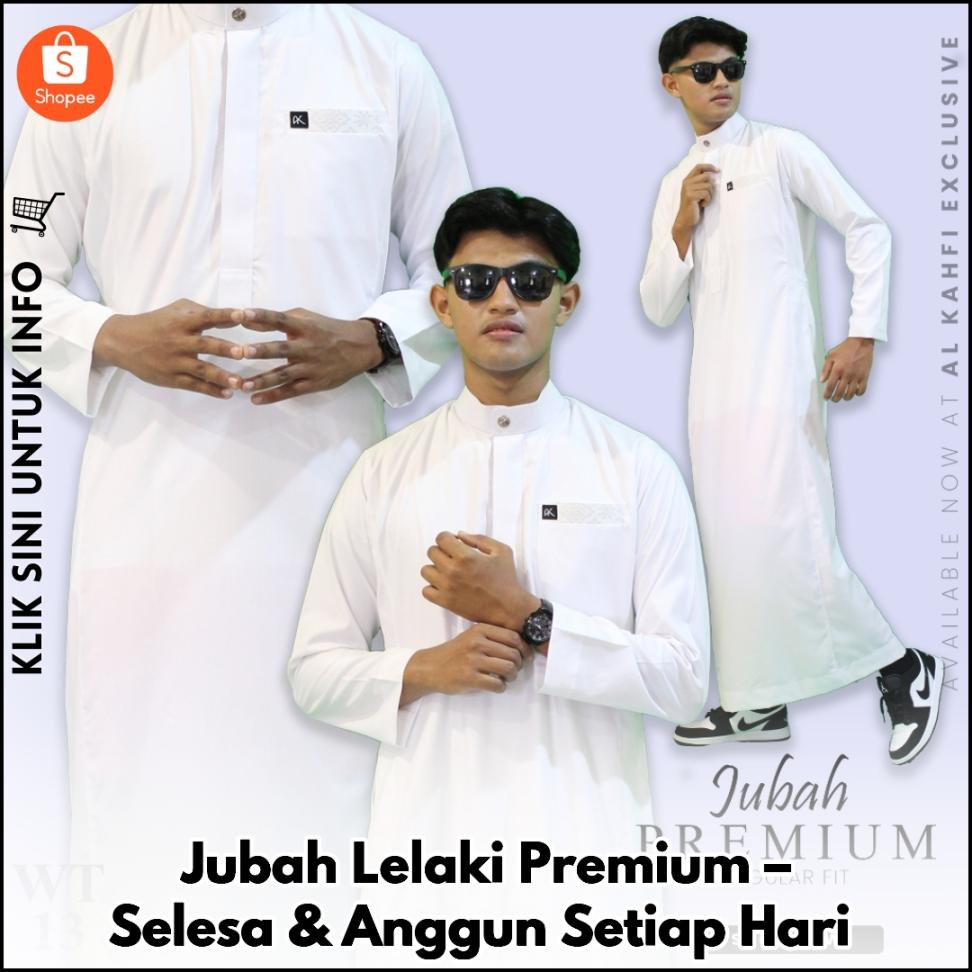 Jubah Lelaki Premium – Selesa & Anggun Setiap Hari