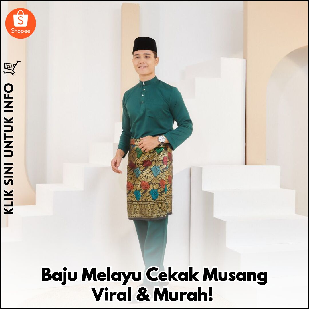 Baju Melayu Cekak Musang Viral & Murah!