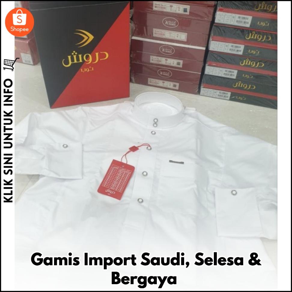Gamis Import Saudi, Selesa & Bergaya