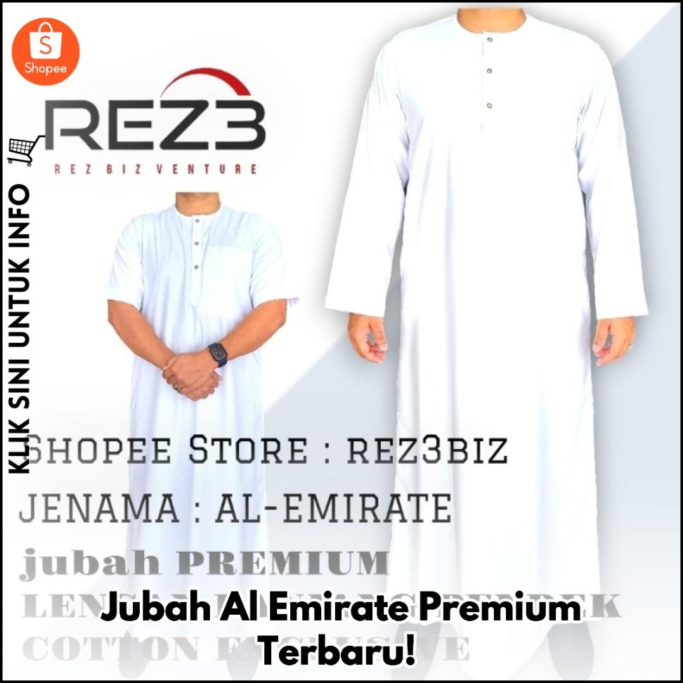 Jubah Al Emirate Premium Terbaru!