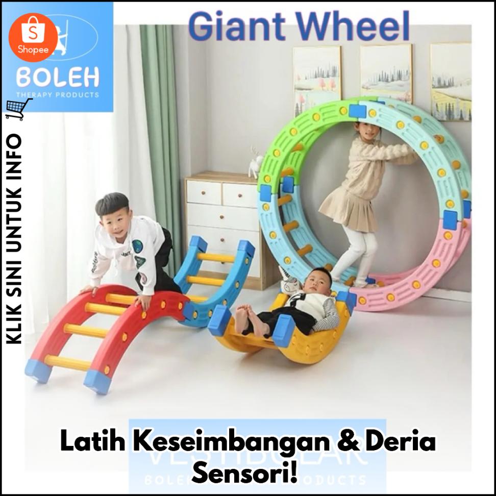 Latih Keseimbangan & Deria dengan Roda Gergasi!