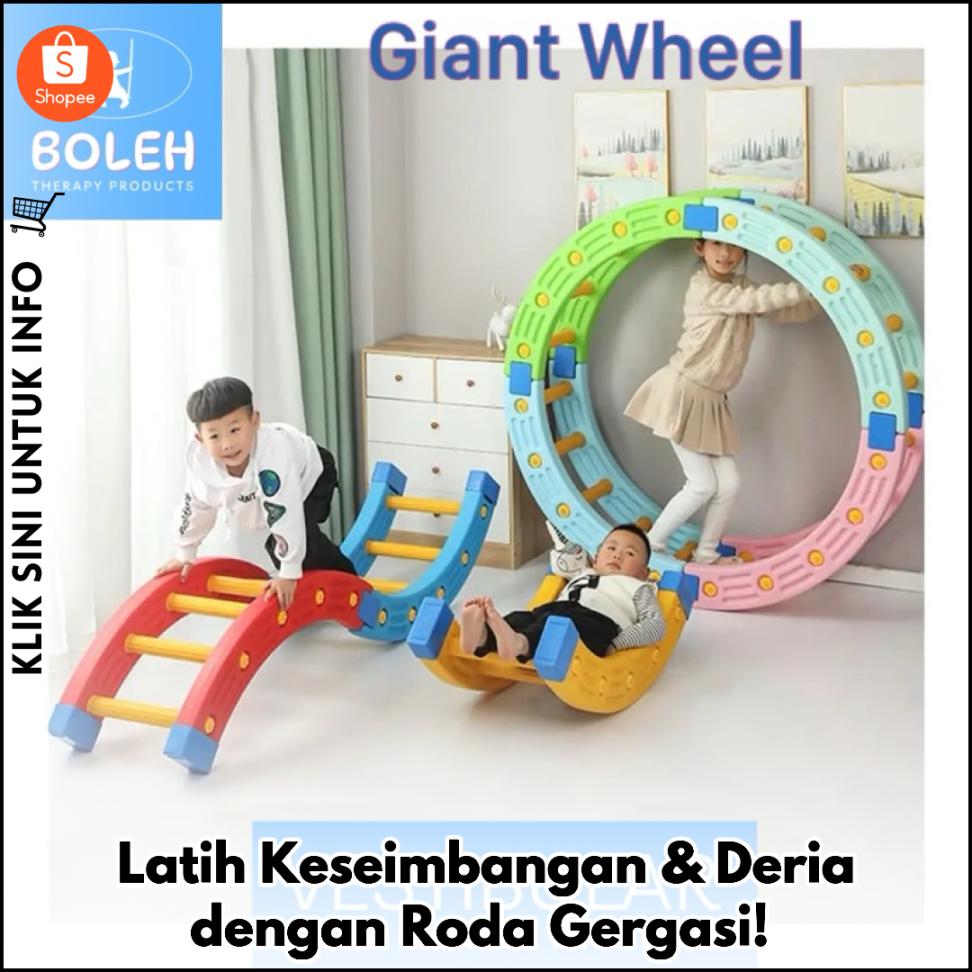 Latih Keseimbangan & Deria dengan Roda Gergasi!
