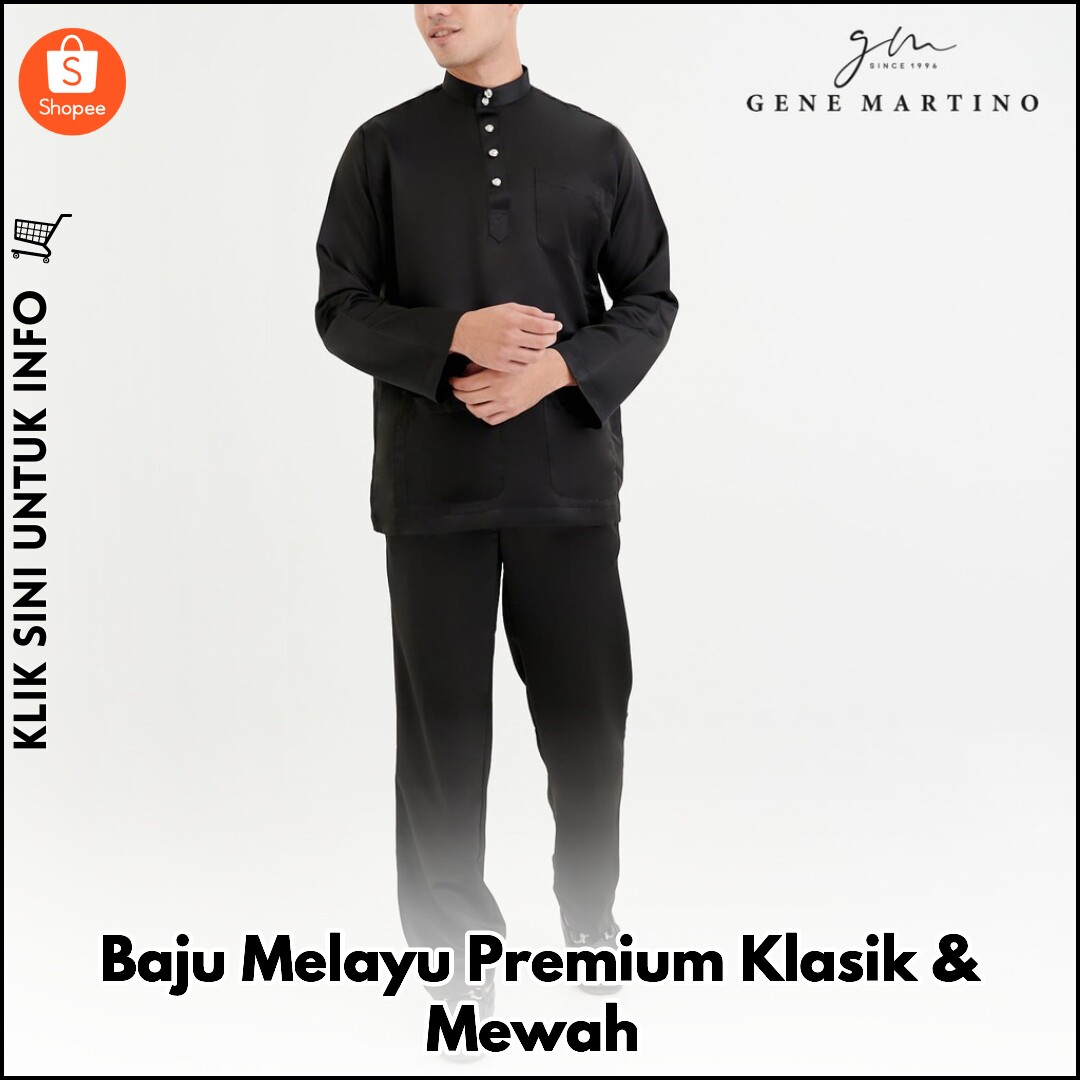 Baju Melayu Premium Klasik & Mewah