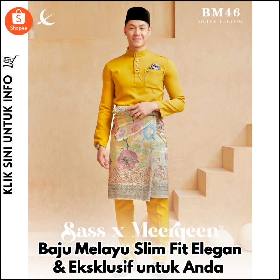 Baju Melayu Slim Fit Elegan & Eksklusif untuk Anda