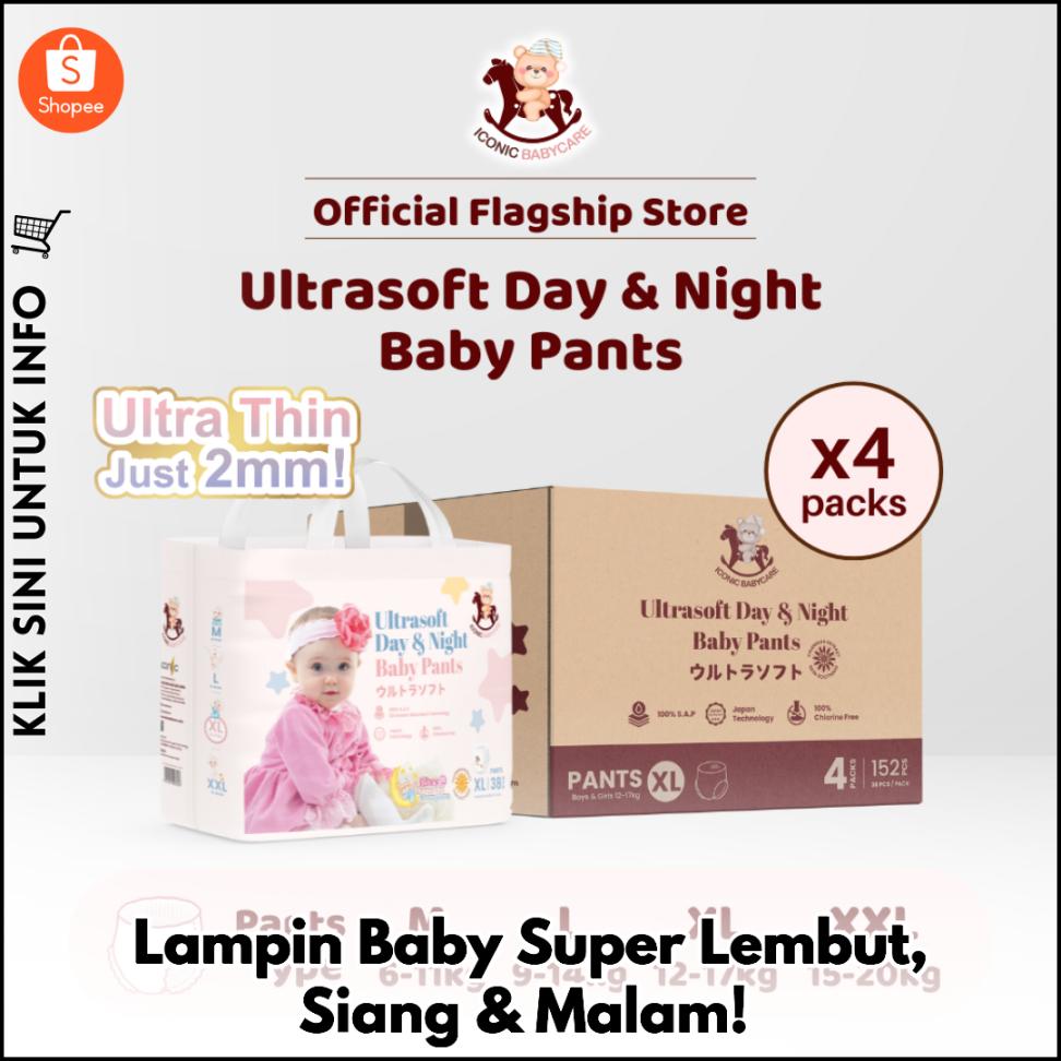 Lampin Baby Super Lembut, Siang & Malam!