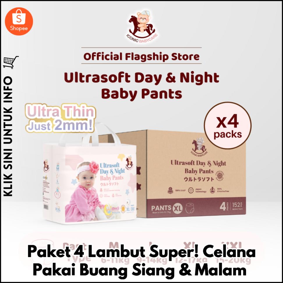 Lampin Baby Premium Super Lembut Siang & Malam