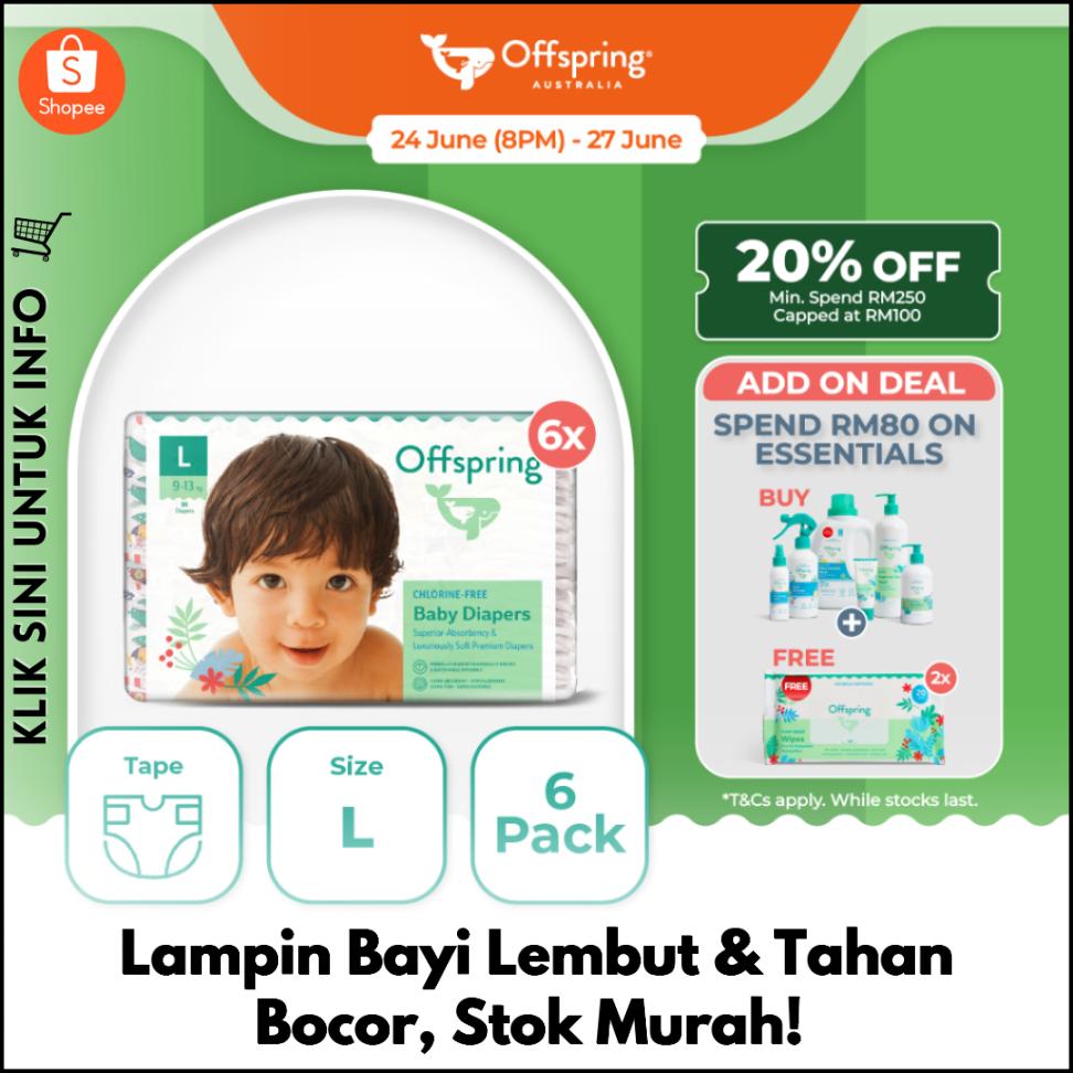 Lampin Bayi Lembut & Tahan Bocor, Stok Murah!