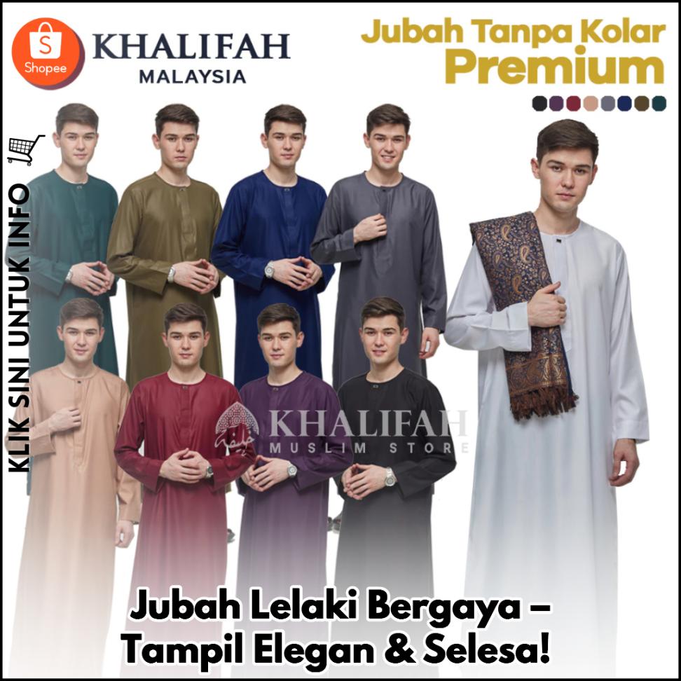 Jubah Lelaki Bergaya – Tampil Elegan & Selesa!