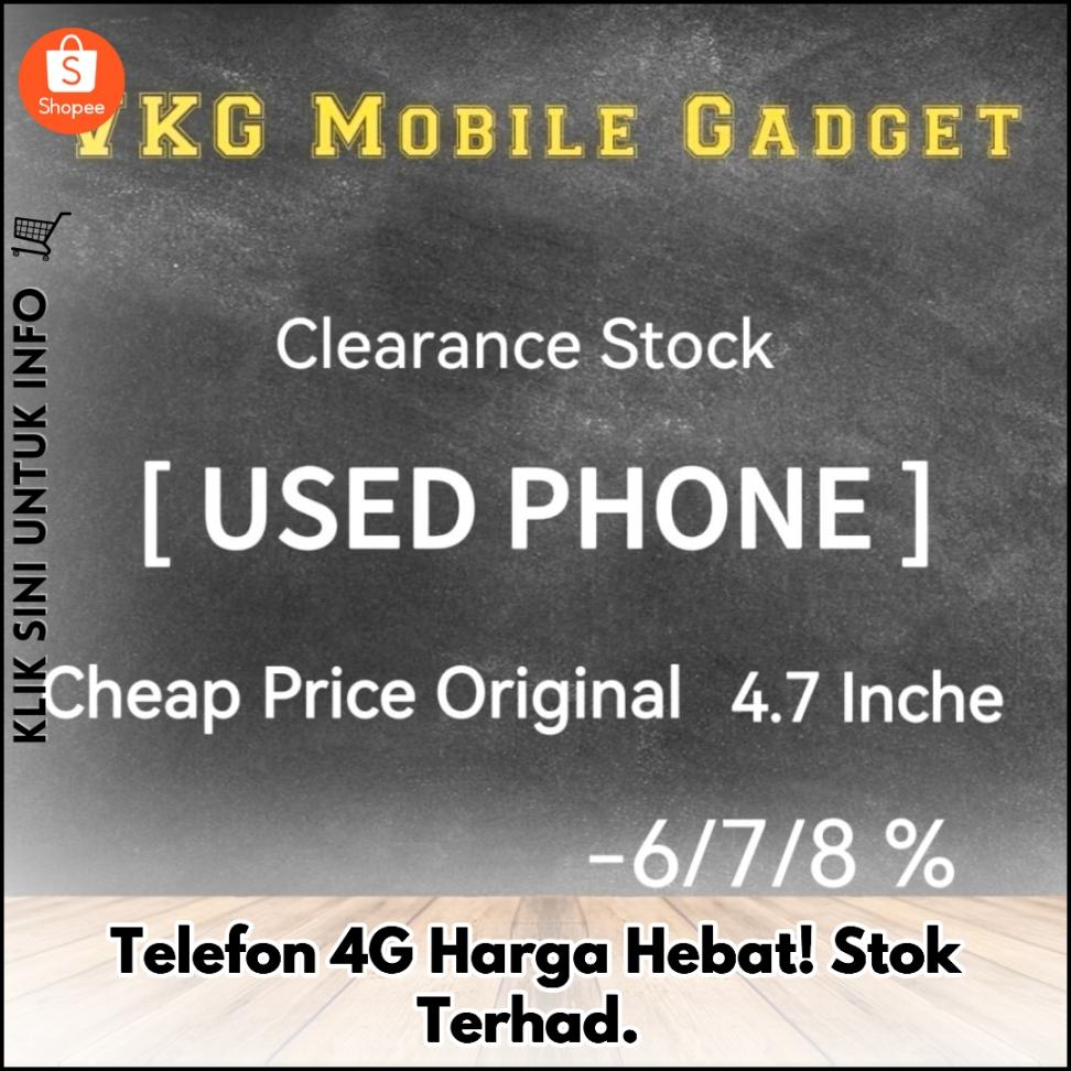 Telefon 4G Harga Hebat! Stok Terhad.