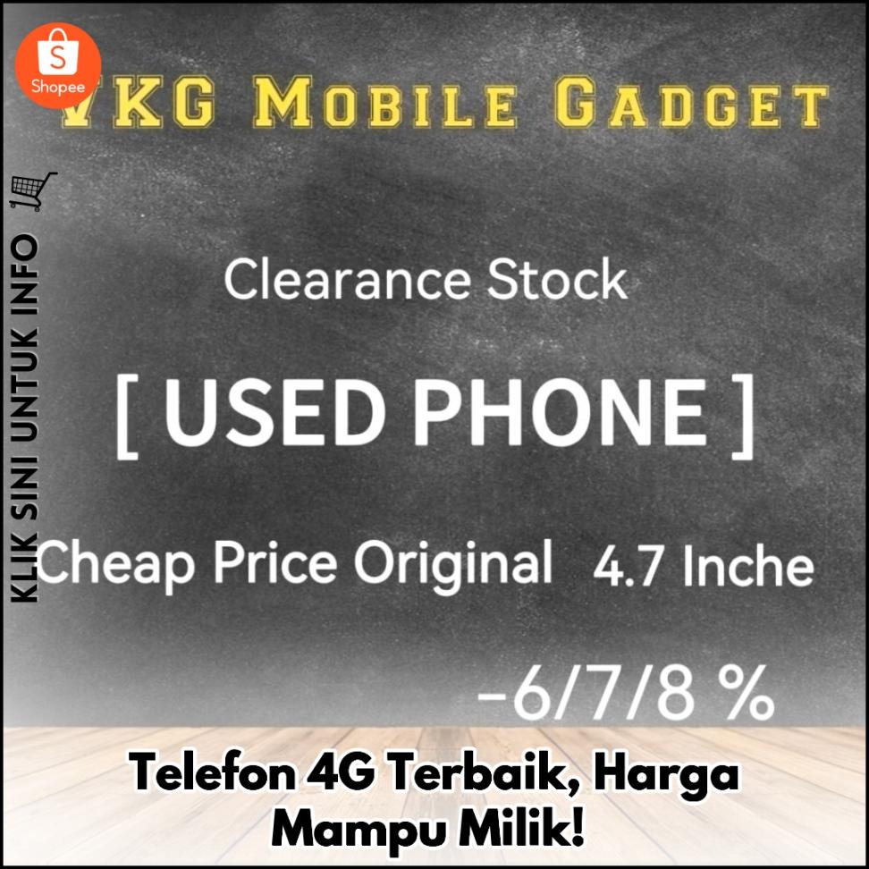 Telefon 4G Harga Hebat! Stok Terhad.
