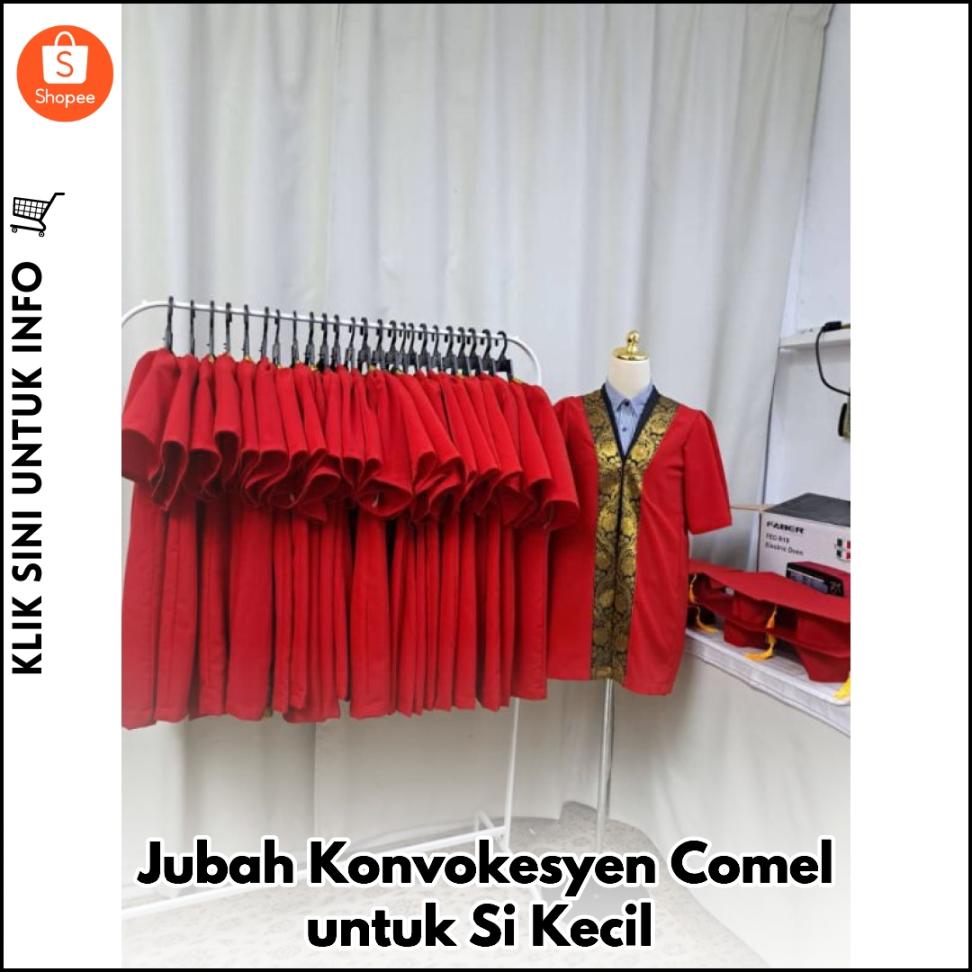 Jubah Konvokesyen Comel untuk Si Kecil