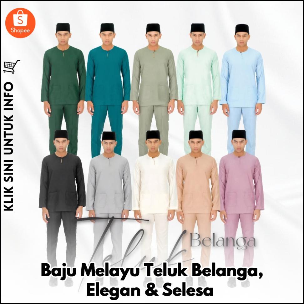 Baju Melayu Teluk Belanga, Elegan & Selesa