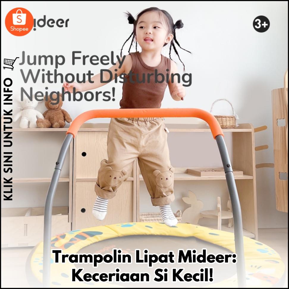 Trampolin Lipat Mideer: Keceriaan Si Kecil!