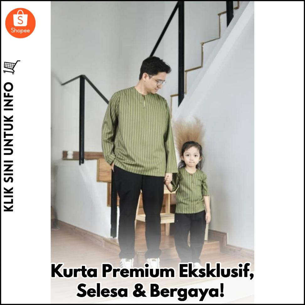 Kurta Premium Eksklusif, Selesa & Bergaya!