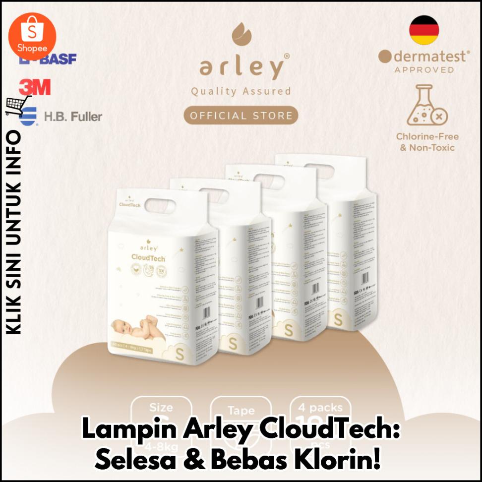 Lampin Arley CloudTech: Selesa & Bebas Klorin!