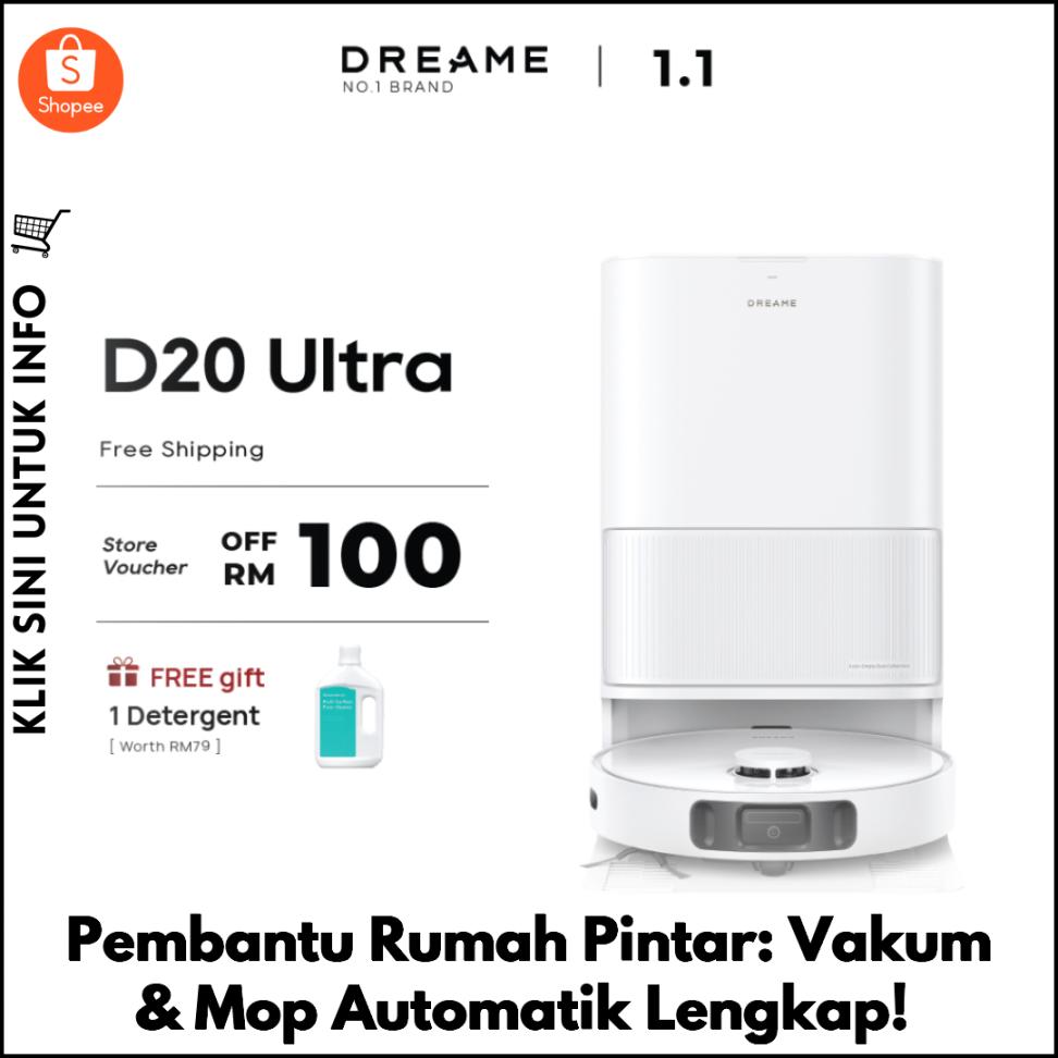 Pembantu Rumah Pintar: Vakum & Mop Automatik Lengkap!