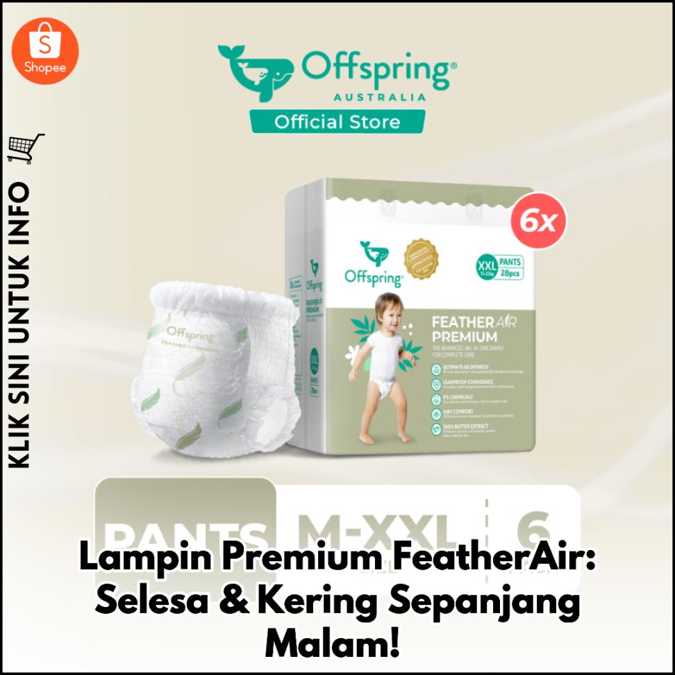 Lampin Premium FeatherAir: Selesa & Kering Sepanjang Malam!