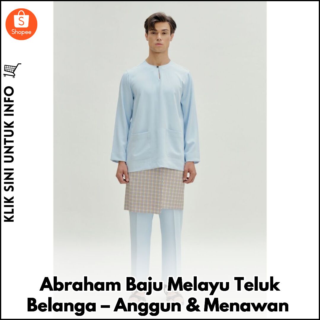 Abraham Baju Melayu Teluk Belanga – Anggun & Menawan