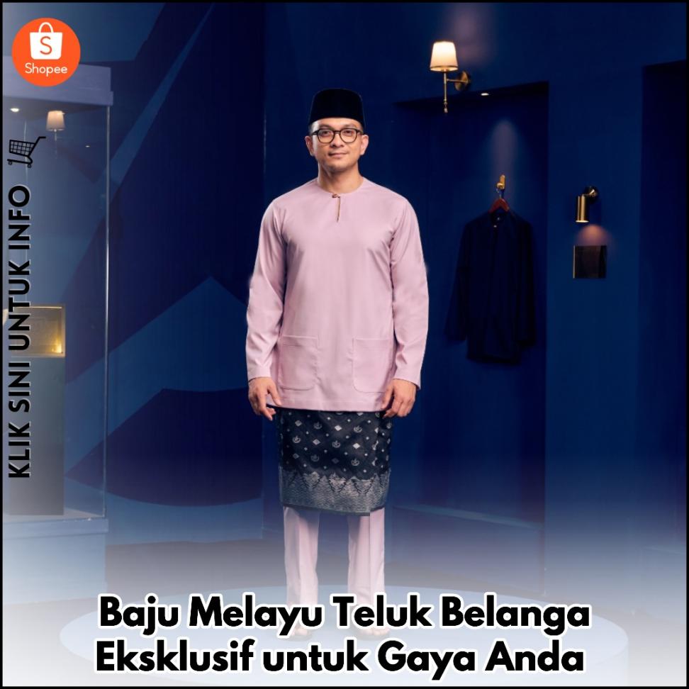 Baju Melayu Teluk Belanga Eksklusif untuk Gaya Anda
