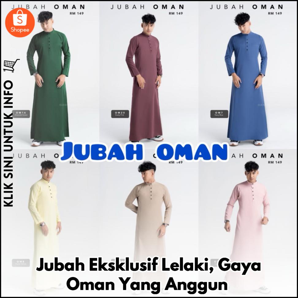Jubah Lelaki Eksklusif, Gaya Oman Yang Anggun