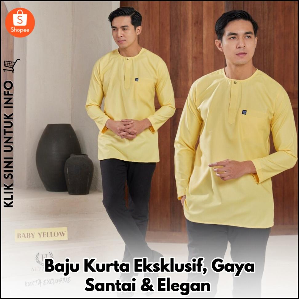 Baju Kurta Eksklusif, Gaya Santai & Elegan