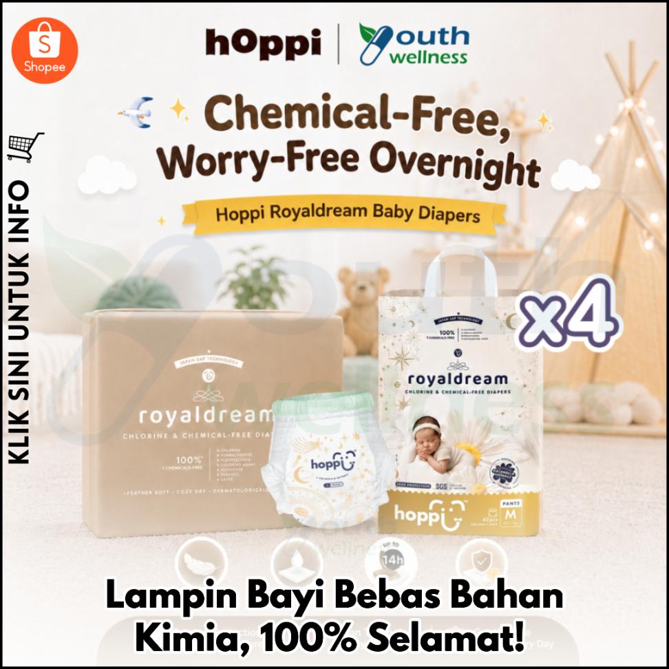 Lampin Bayi Bebas Bahan Kimia, 100% Selamat!