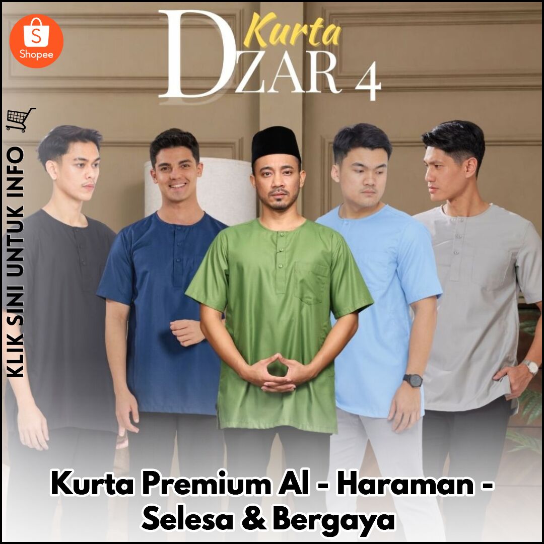 Kurta Premium Al-Haraman - Selesa & Bergaya