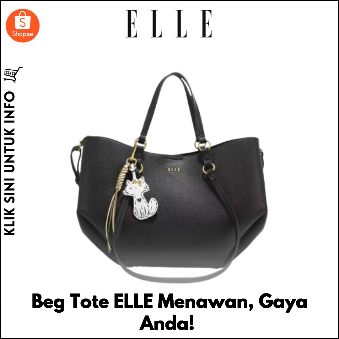Beg Tote ELLE Menawan, Gaya Anda!