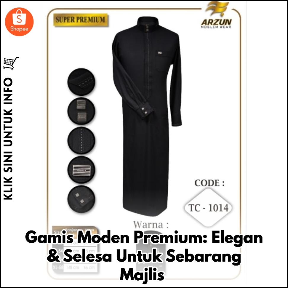 Gamis Moden Premium: Elegan & Selesa Untuk Sebarang Majlis