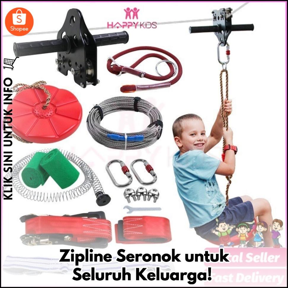 Zipline Seronok untuk Seluruh Keluarga!