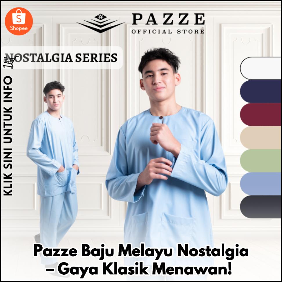 Pazze Baju Melayu Nostalgia – Gaya Klasik Menawan!