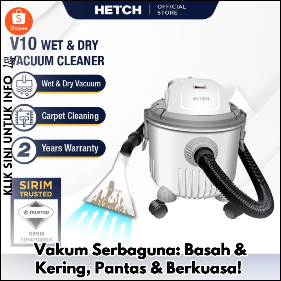 Vakum Serbaguna: Basah & Kering, Pantas & Berkuasa!