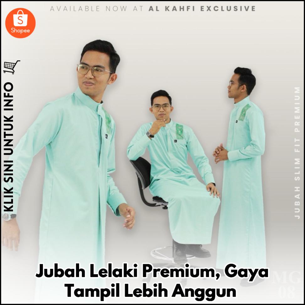 Jubah Lelaki Premium, Gaya Tampil Lebih Anggun