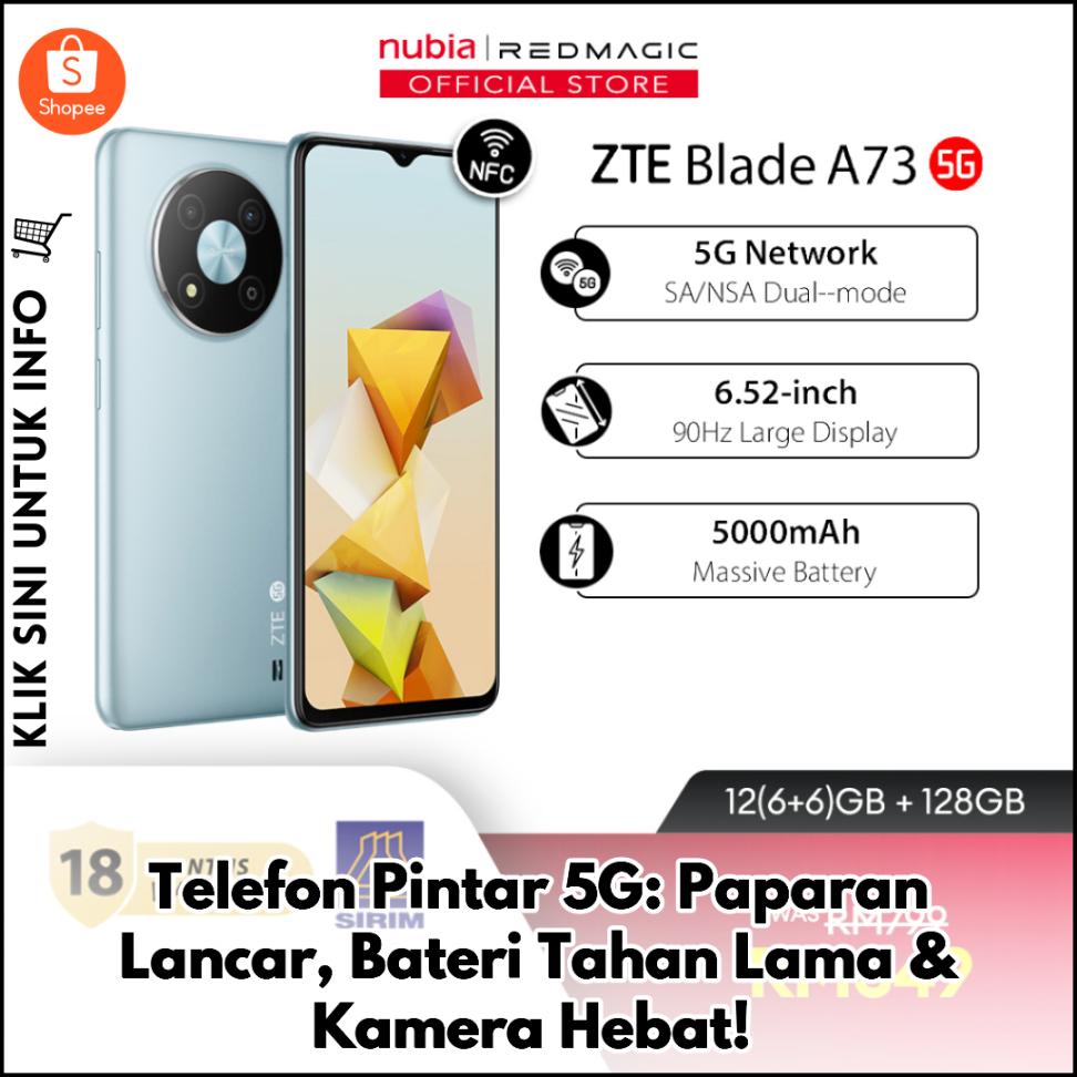 Telefon Pintar 5G: Paparan Lancar, Bateri Tahan Lama & Kamera Hebat!