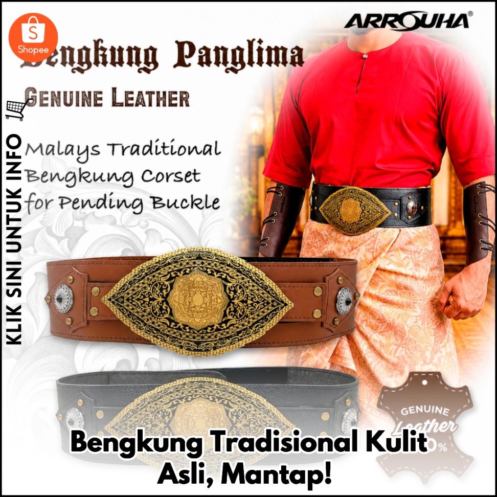 Bengkung Tradisional Kulit Asli, Mantap!