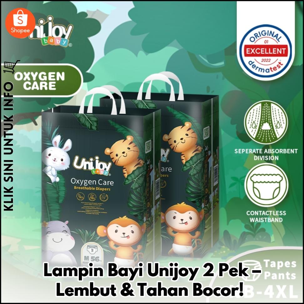 Lampin Bayi Unijoy 2 Pek – Selesa & Jimat!